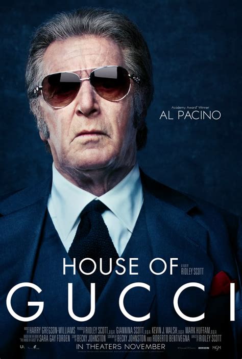 al.pacino gucci|HOUSE OF GUCCI .